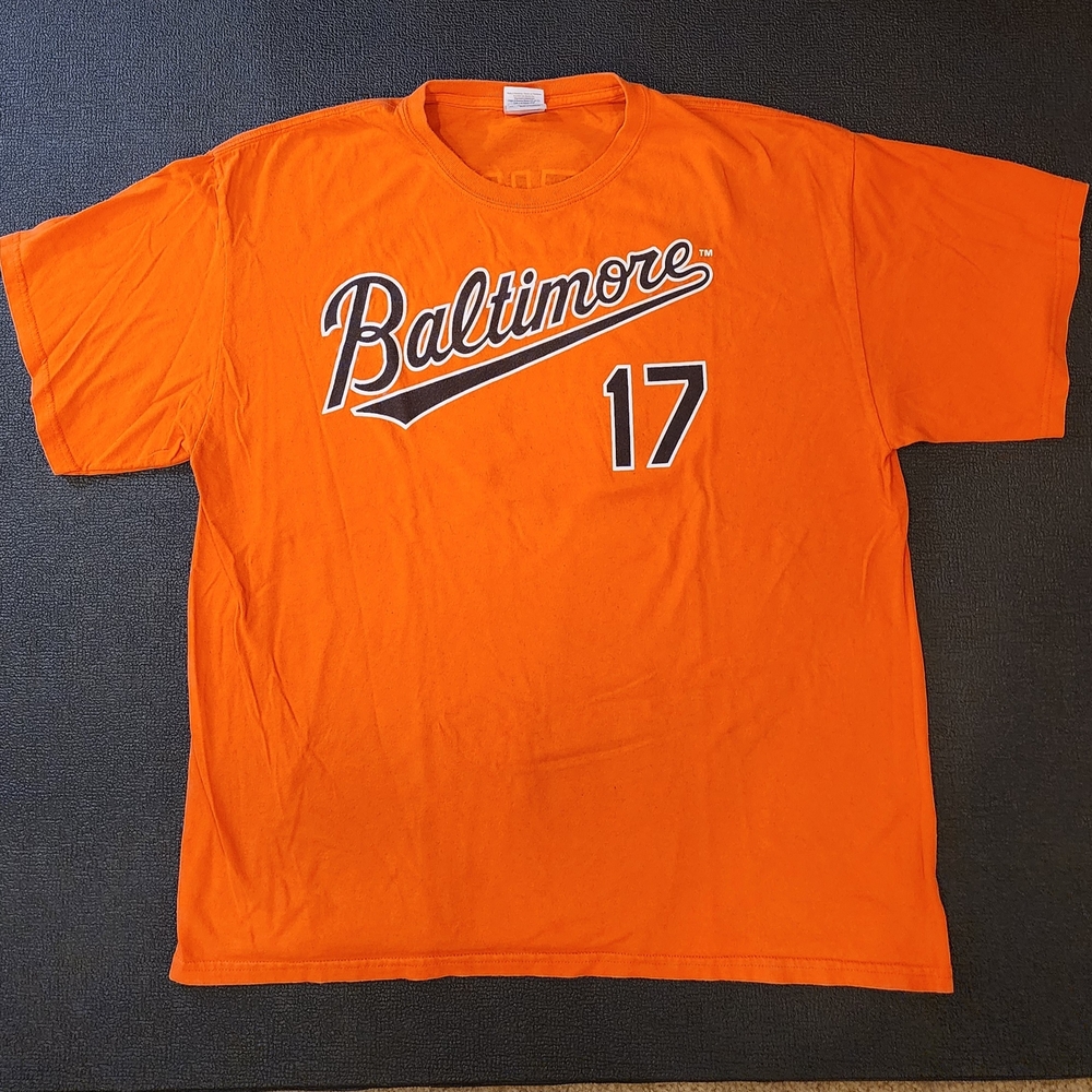 Baltimore Orioles #17 Matusc Orange T-Shirt